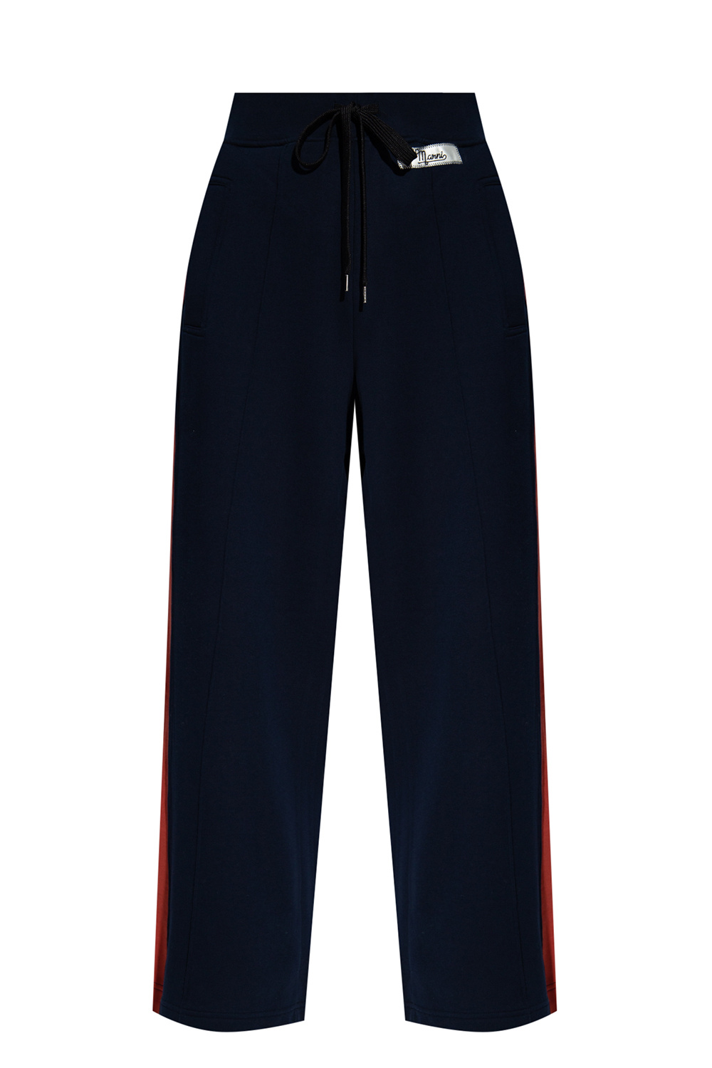 MARNI マルニ 21AW LOGO PATCHED SWEATPANTS - 通販 - gofukuyasan.com